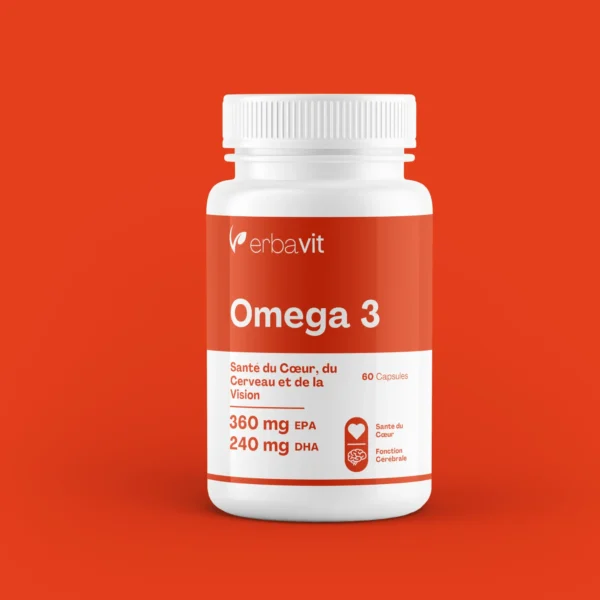Omega 3 – (360mg EPA + 240mg DHA)